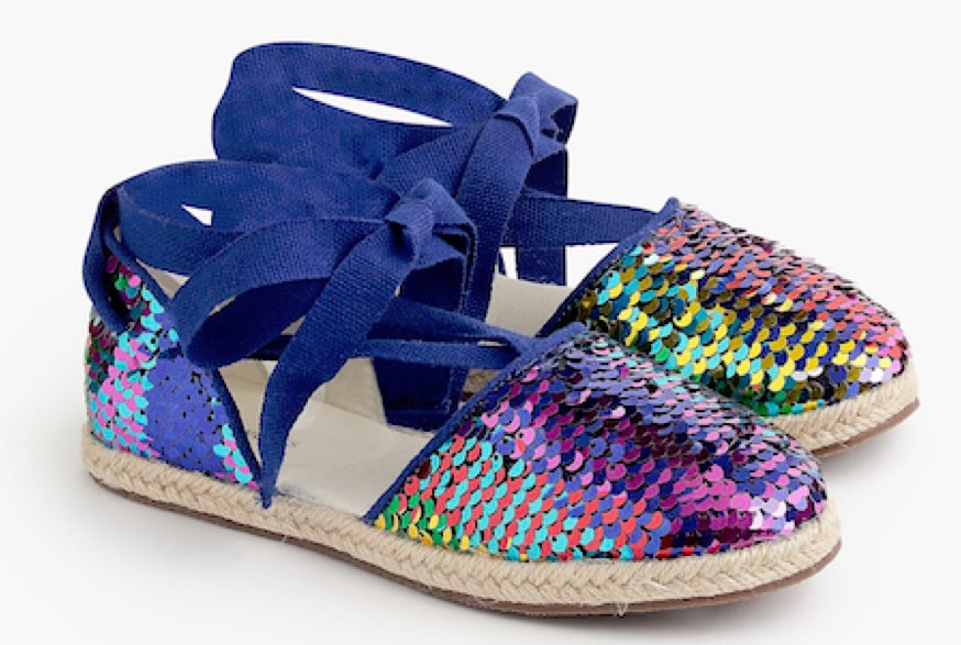 Memorial Day sales: Girls' Reversible Sequin Espadrilles by J.Crew Memorial Day sales: Girls' Reversible Sequin Espadrilles by J.Crew