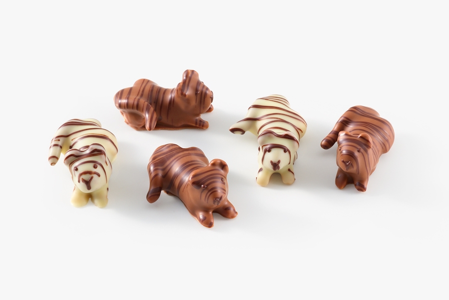 L.A. Burdick Handcrafted Chocolate Tiger Box
