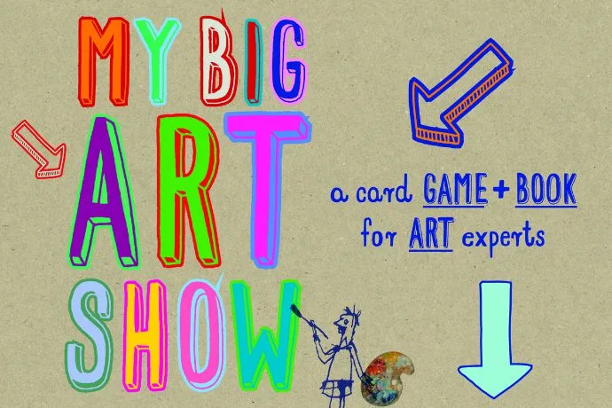 My Big Art Show: a fun card game that teaches kids about fine art