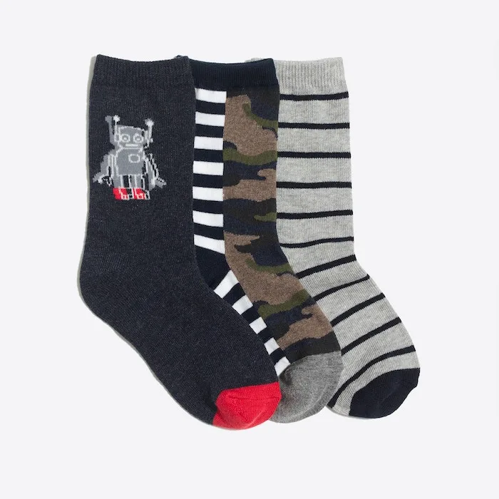 J.Crew Factory sale: Camo Robot Trouser Socks
