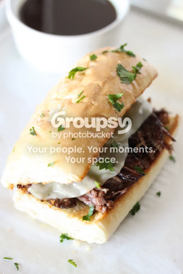 Instant Pot French Dip Sandwiches Recipe (make-ahead party sandwiches)