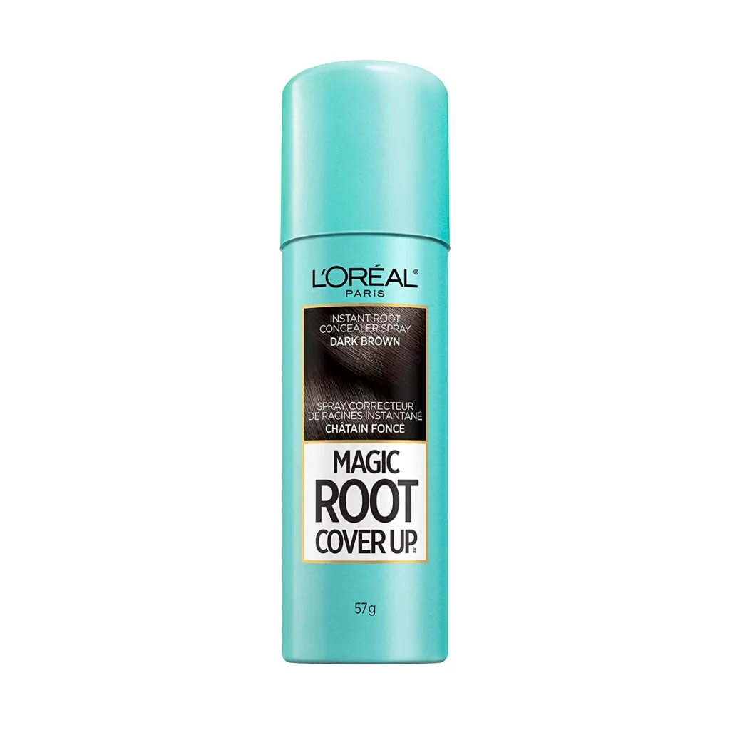 How to grow out your grey hair: L'Oreal root concealer spray How to grow out your grey hair: L'Oreal root concealer spray