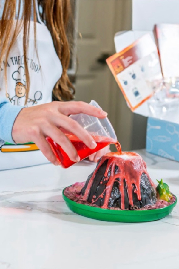 How to make volcano cakes: I'm the Chef Too educational baking and adventure gift boxes How to make volcano cakes: I'm the Chef Too educational baking and adventure gift boxes