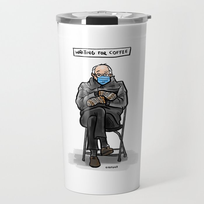 Josh Hara's Bernie meme "waiting for coffee" mug : 100% supports Citymeals on Wheels! Josh Hara's Bernie meme "waiting for coffee" mug : 100% supports Citymeals on Wheels!