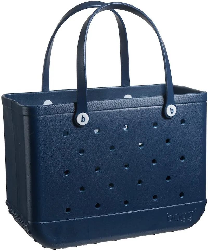 Fashionable beach totes for summer: Bogg Bag is having its moment.