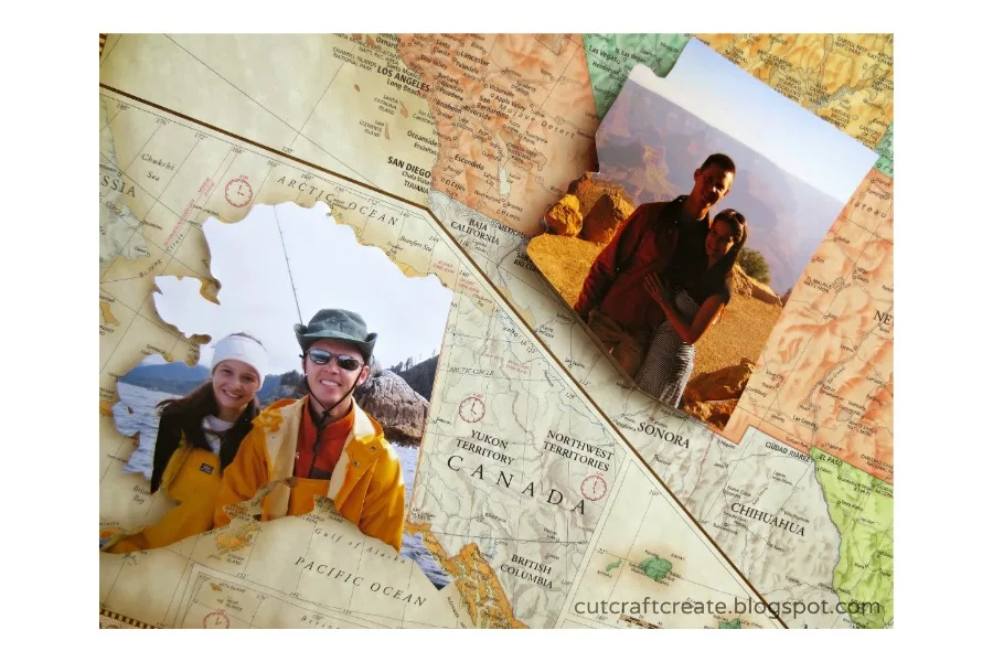 Cool ways to display travel photos