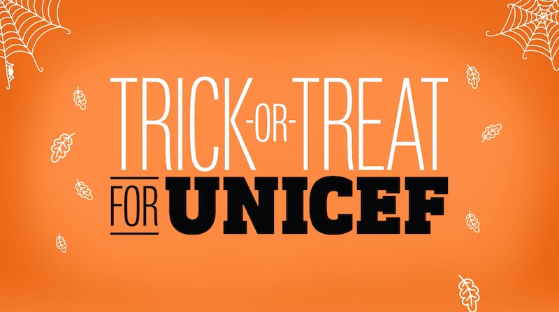 Do good this Halloween, and trick-or-treat for UNICEF! Do good this Halloween, and trick-or-treat for UNICEF!