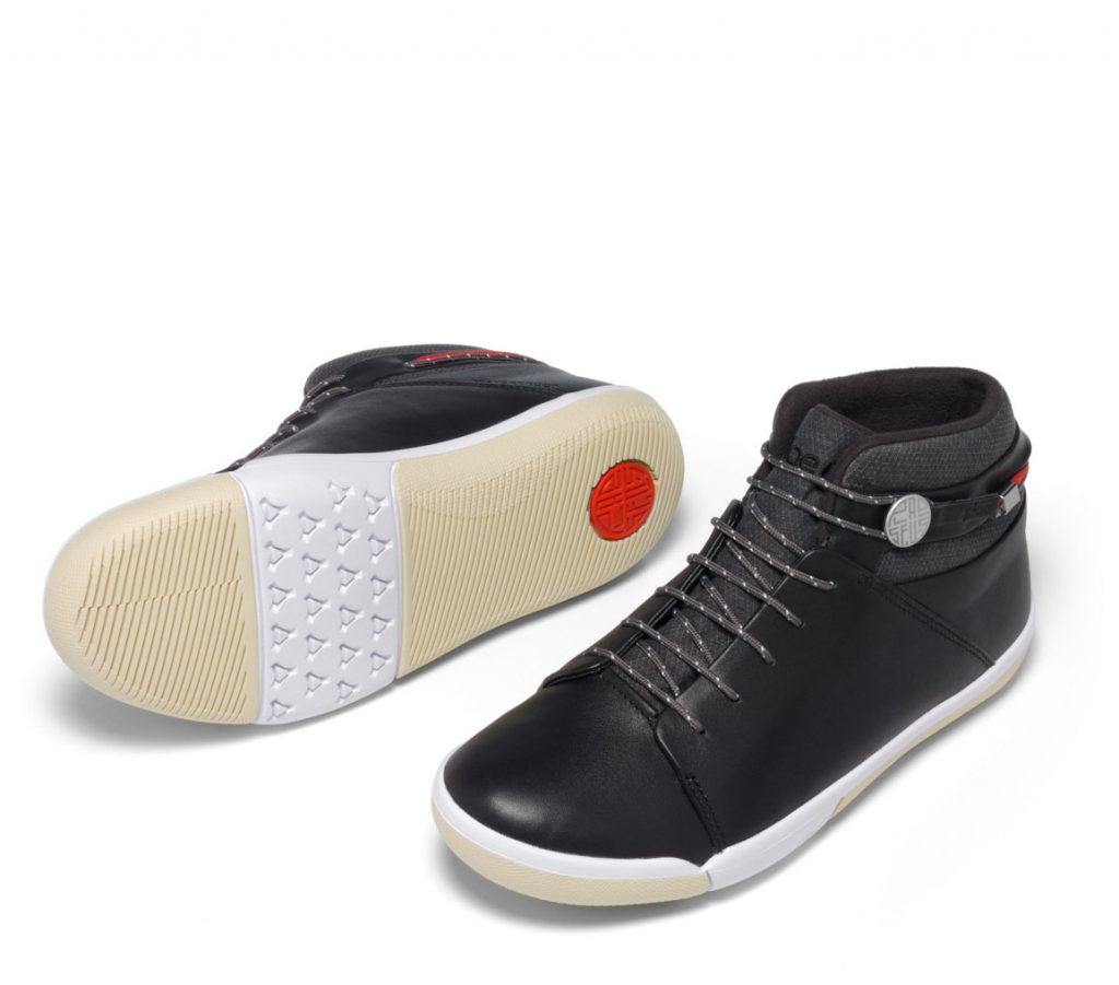 PLAE sneakers in the Abra high top adult style are like a sneaker for people who don't like sneakers