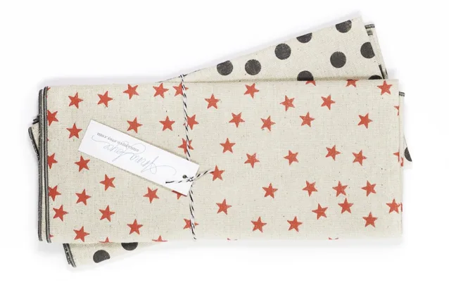 Stars, not so many stripes -- tasteful hostess gifts made for July 4 weekend.