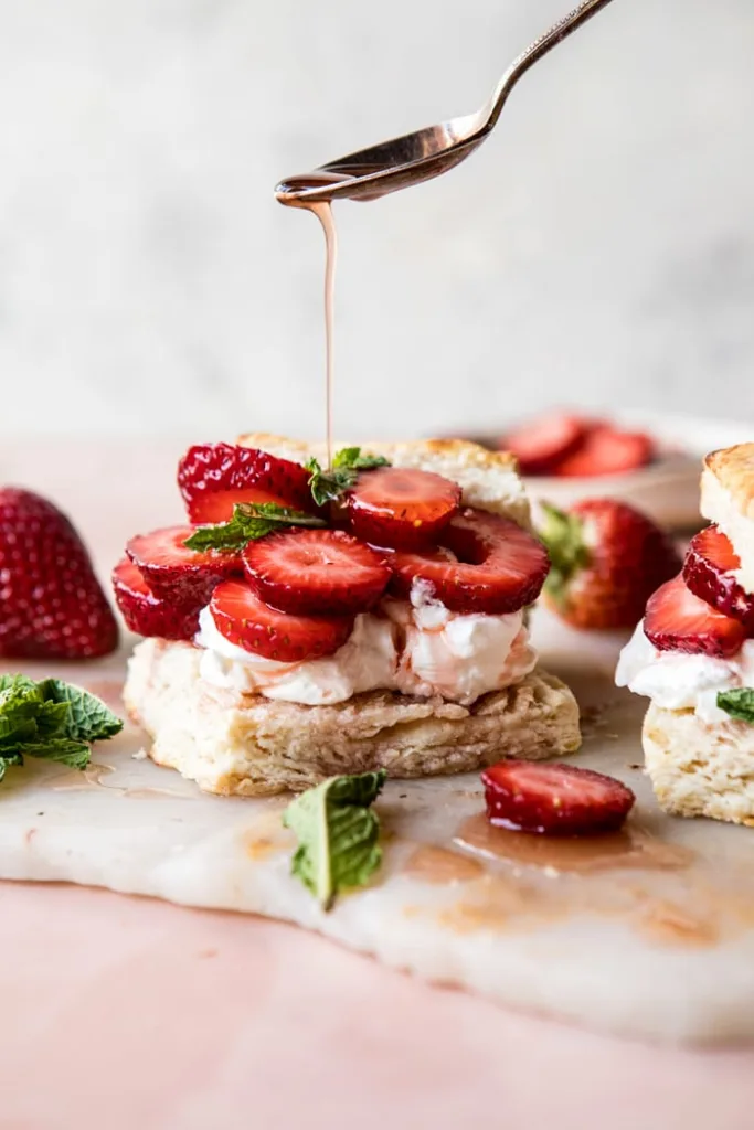 Strawberry Bourbon Shortcakes (recipe)