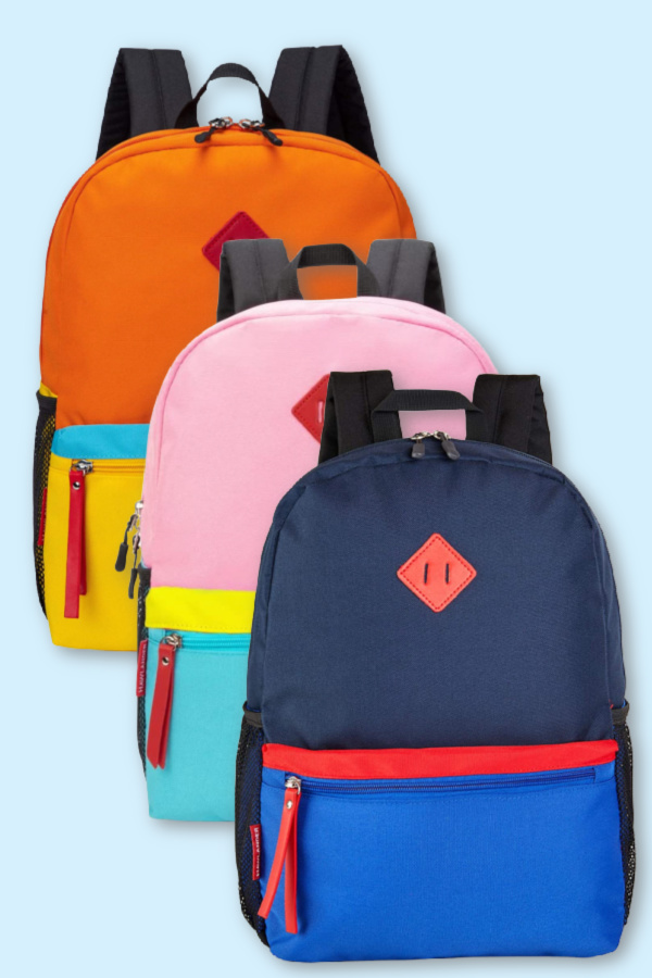 Hawlander Little Kids Color Block Backpack
