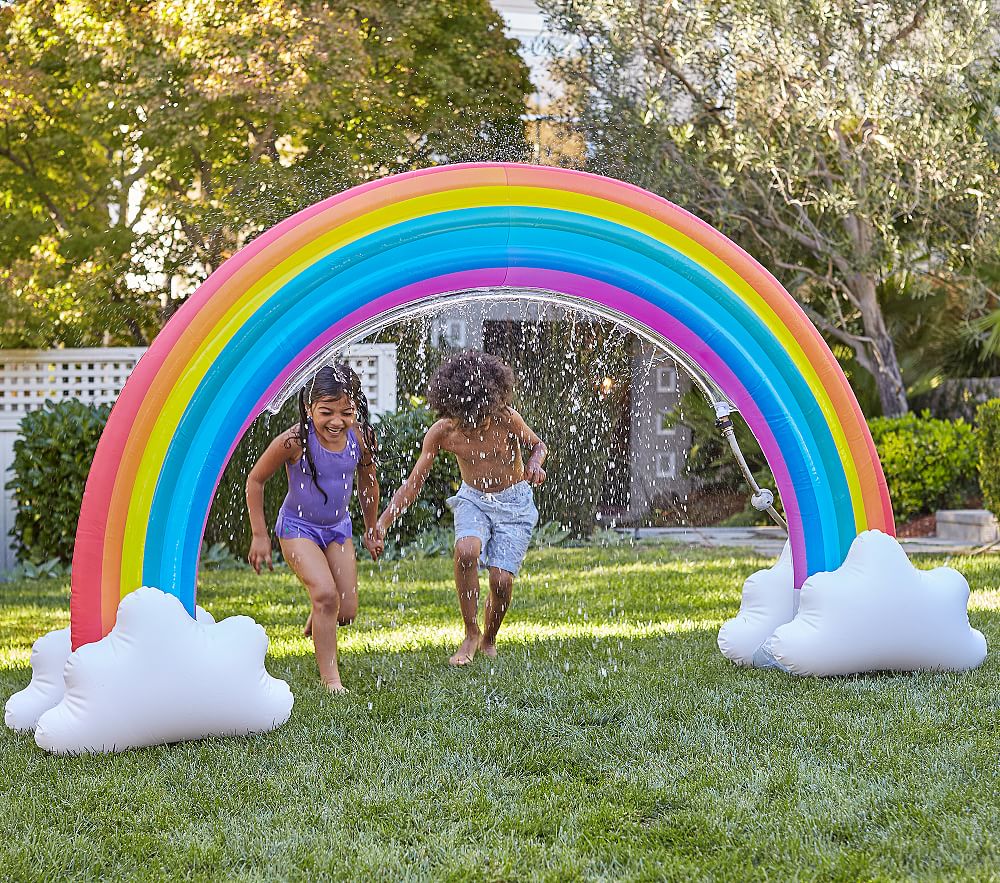 Rainbow Giant Inflatable Sprinkler (Pottery Barn Kids)