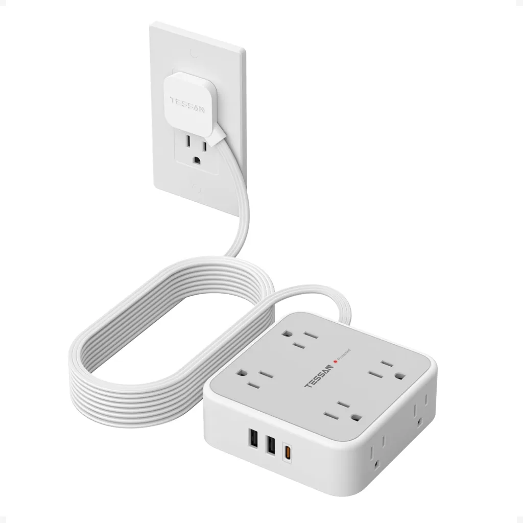 Tessan Outlet Extender Power Strip