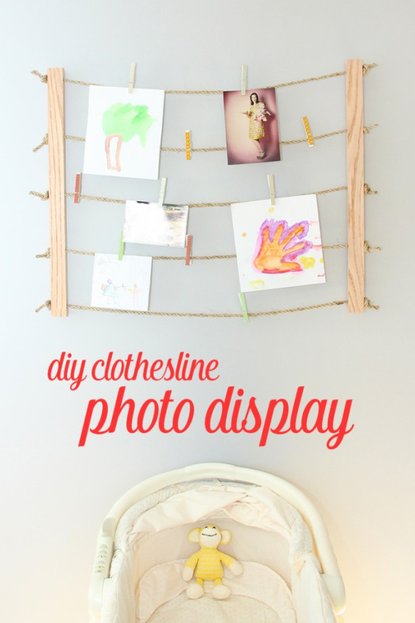 Rainbow Palette Clothesline Set (Etsy – JS Kids Gallery)