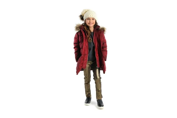 Great Black Friday deal on this jewel-toned winter coats for kids, like this gorgeous ruby red down jacket at Appaman.